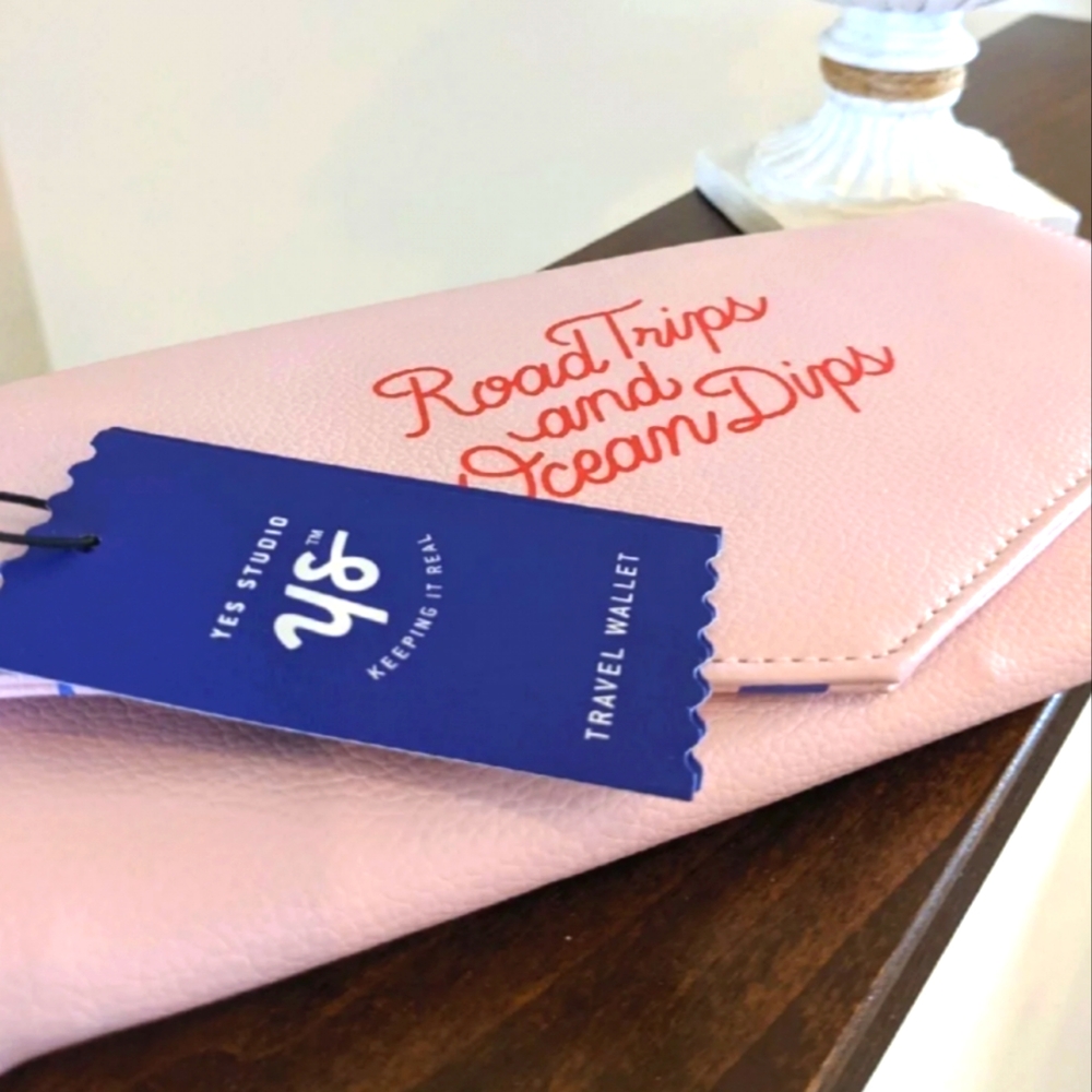 YS Faux Leather Travel Wallet.